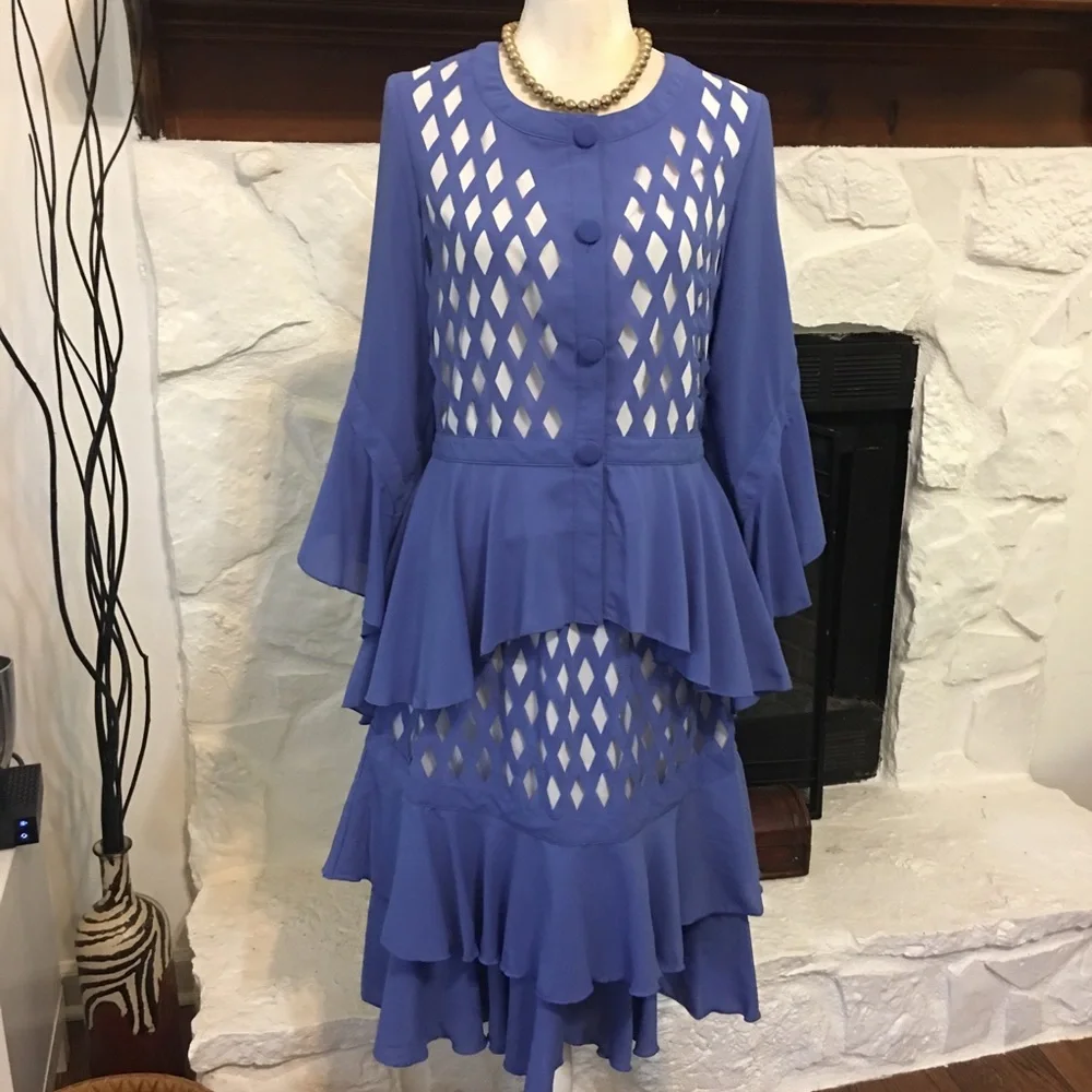 Firmiana lavender 2 piece skirt set size S NWT